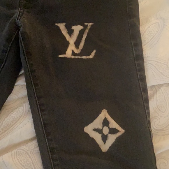 Custom American Eagle Louis Vuitton Jeans - Picture 4 of 10